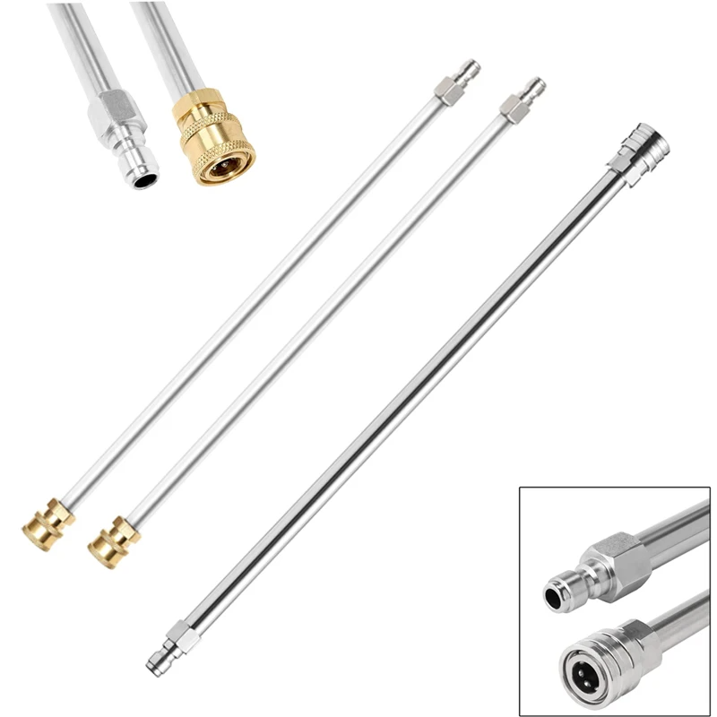 Nozzle Brass - Pressure Washer Wand Stainless Steel and