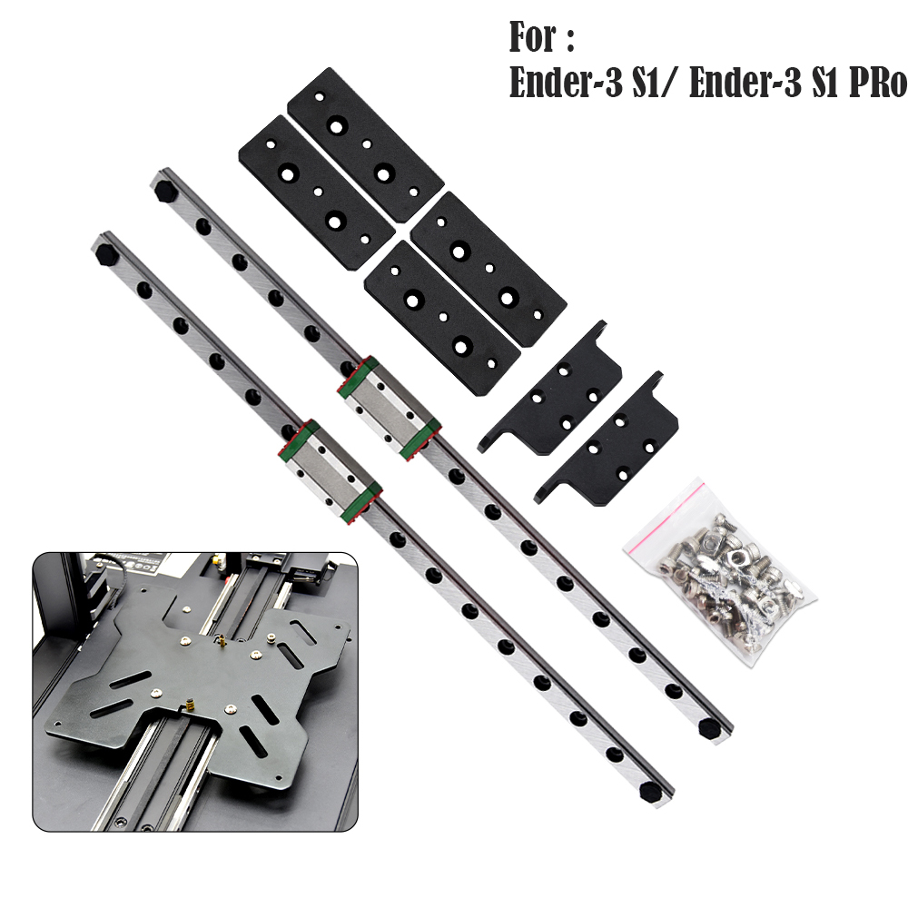 Linear Rail Mgn12H Set - Dual Y-axis Linear Rail Upgrade Kit