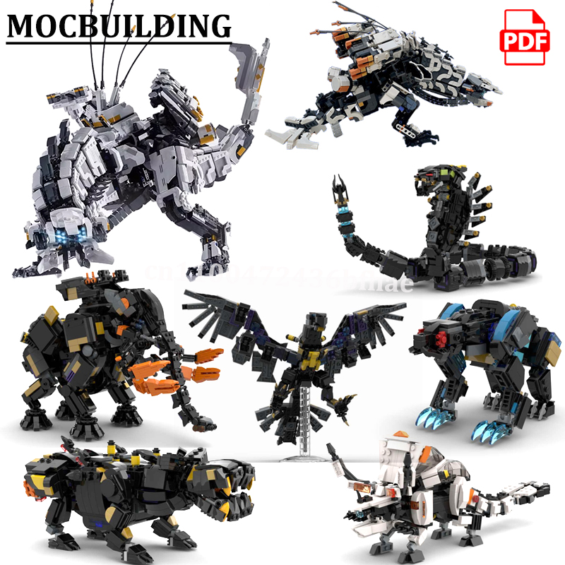 Cobra Extruder - Horizons Beasts Model MOCBuilding Snake Block
