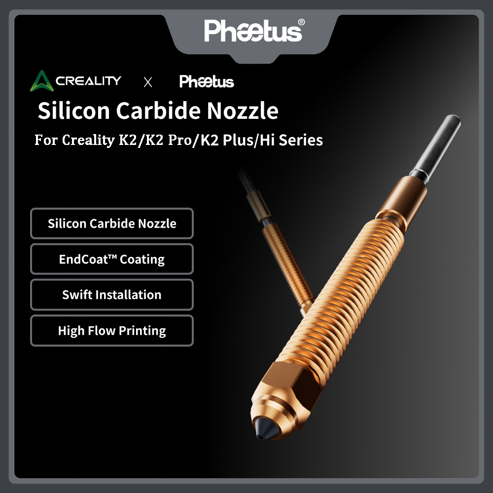 Nozzle Tungsten - Phaetus Silicon Carbide For Creality K2