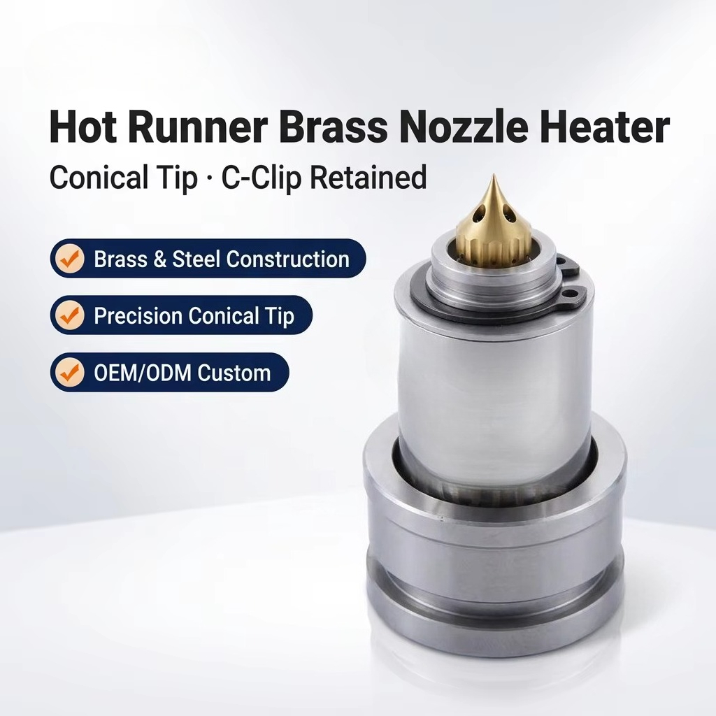 Nozzle Brass - Brass Nozzle Heater for Hot Runner