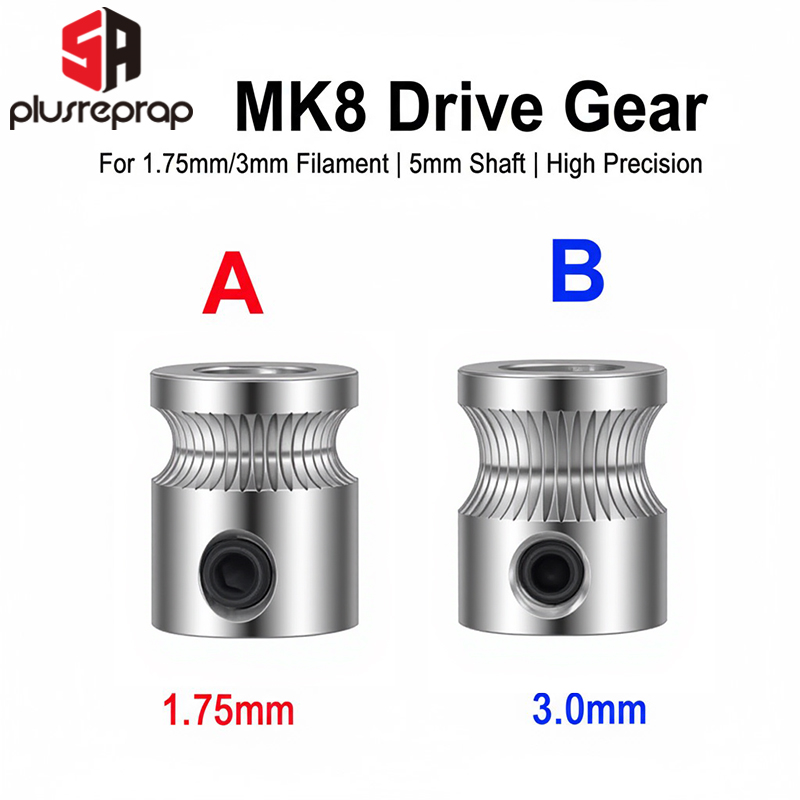 1PC MK8 Drive Gear for 1.75mm  - Direct Drive Extruder recension och pris