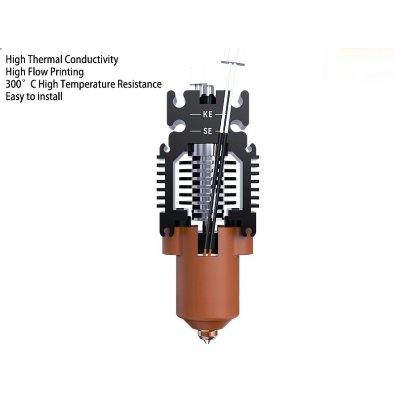 60W High Flow Ceramic Heating  - High Flow Ceramic Hotend recension och pris