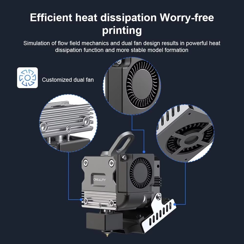 CREALITY Sprite Extruder Pro K - Linear Rail Mgn12H Set recension och pris