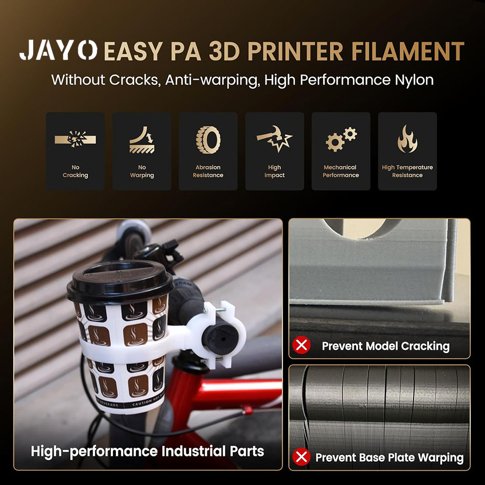 JAYO Easy PA Filament 1.75mm N - Filament 1.75 recension och pris