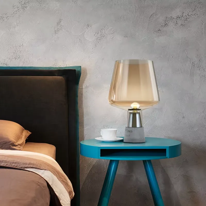 Nordic Creative Simple Cement  - Glass Bed recension och pris