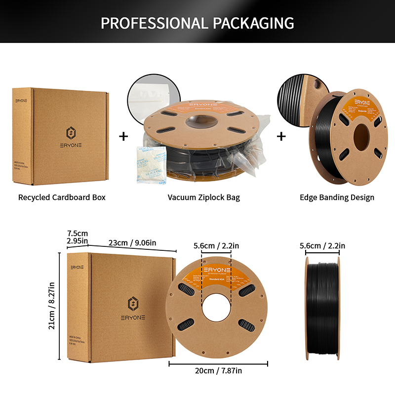 Eryone 10KG ASA & HS-ASA Filam - Filament 1.75 recension och pris