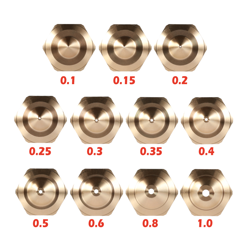 Mellow  5pcs/lot Top Quality N - Nozzle Tungsten recension och pris