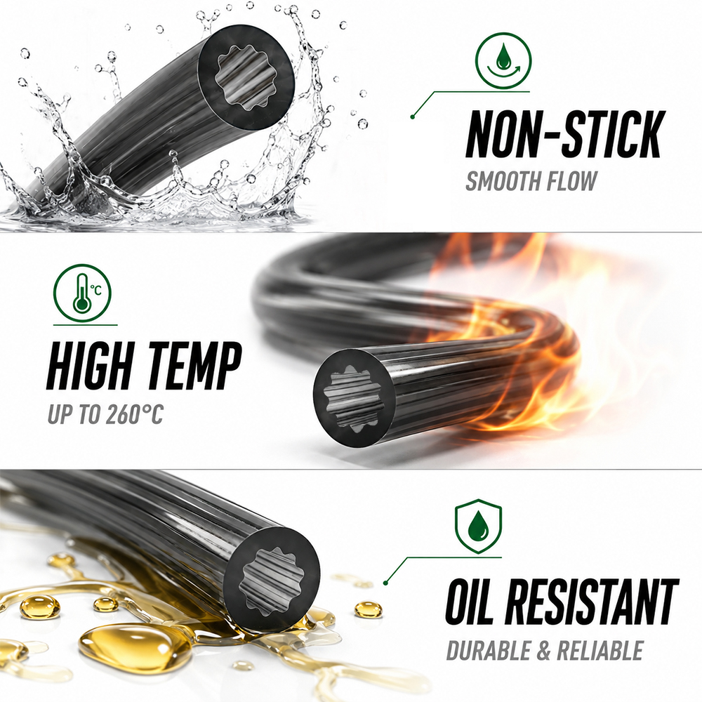 Star Shaped PTFE Tube Multicol - Ptfe Tube recension och pris