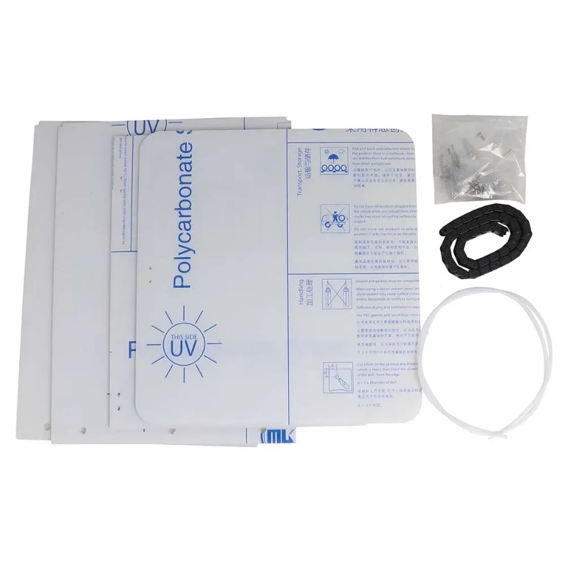 3mm Thick Transparent PC Sheet - Enclosure 3D Printer recension och pris