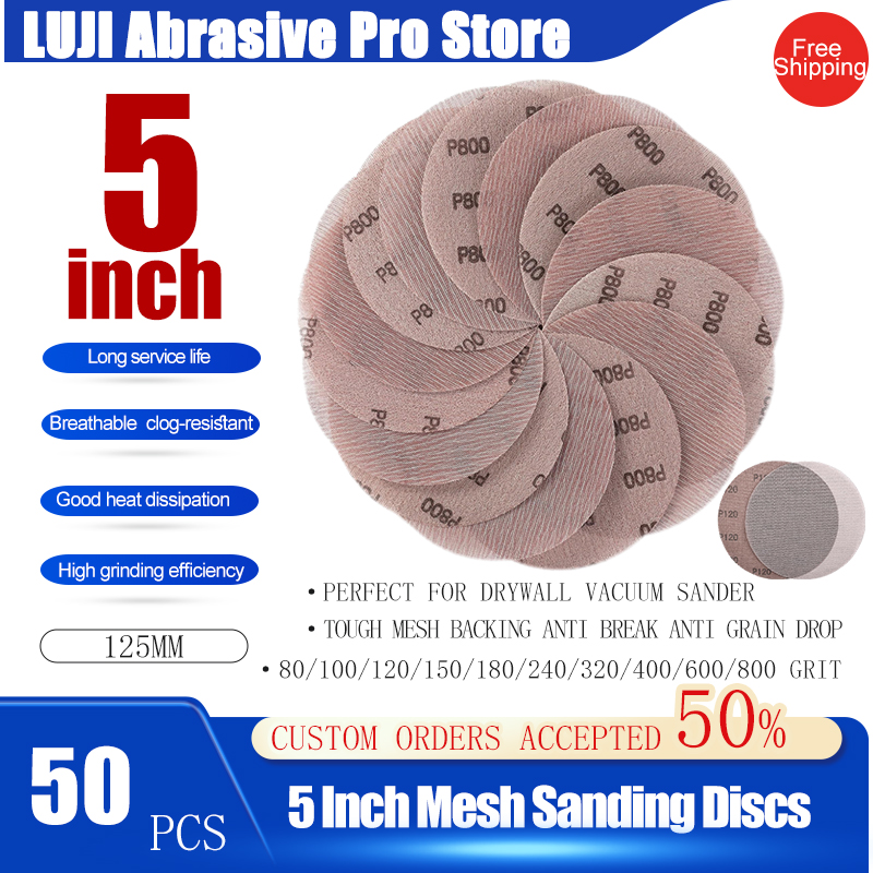 5 inch 125mm Mesh Sanding Disc - Extruder recension och pris