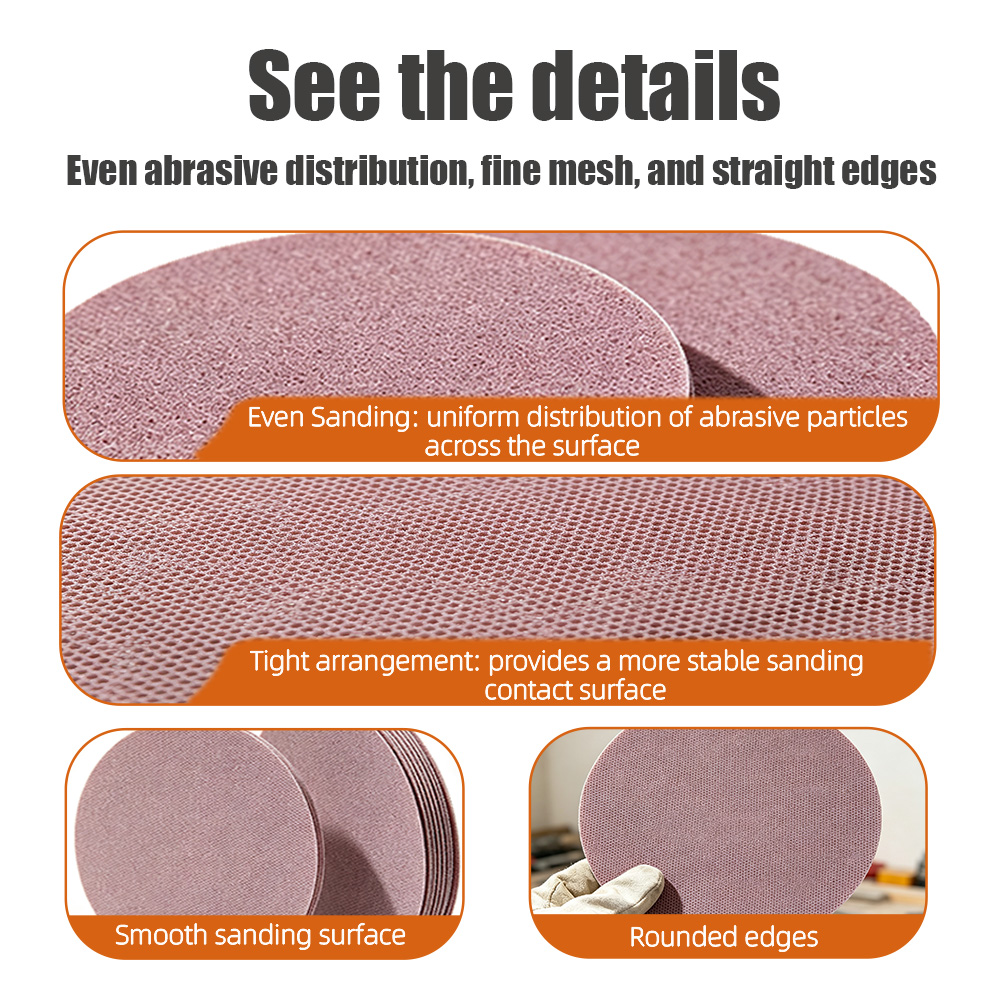 5 inch 125mm Mesh Sanding Disc - Extruder recension och pris