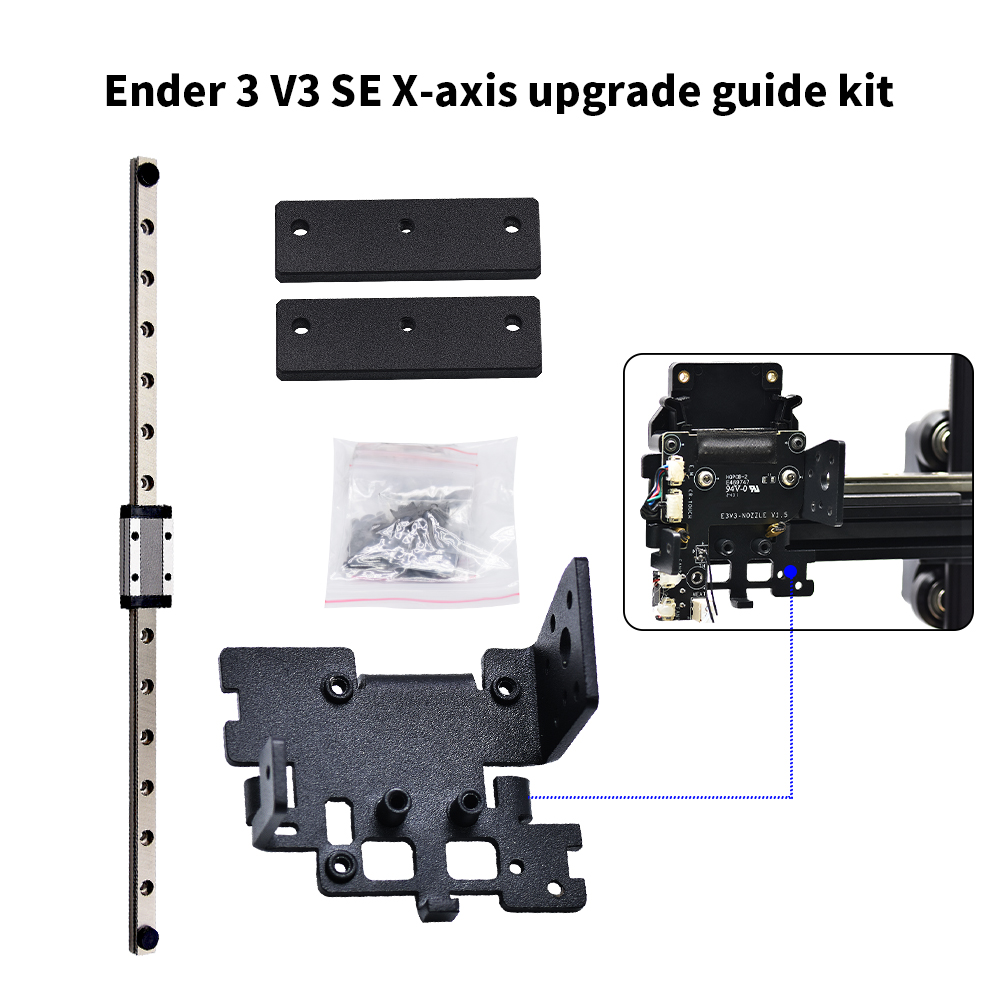 Ender-3 V3 SE Y-axis Dual Line - Linear Rail Mgn12H Set recension och pris