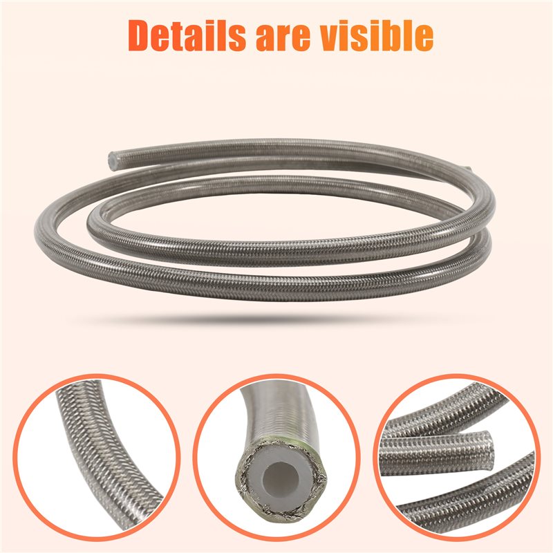 AB56-Motorcycle AN3 1M Braided - Ptfe Tube recension och pris