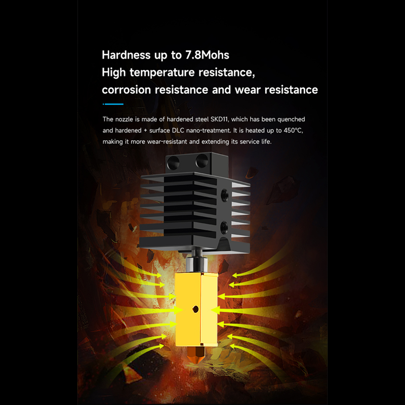 Hotend For Qidi X plus 3 / X m - Hotend 0.4Mm recension och pris