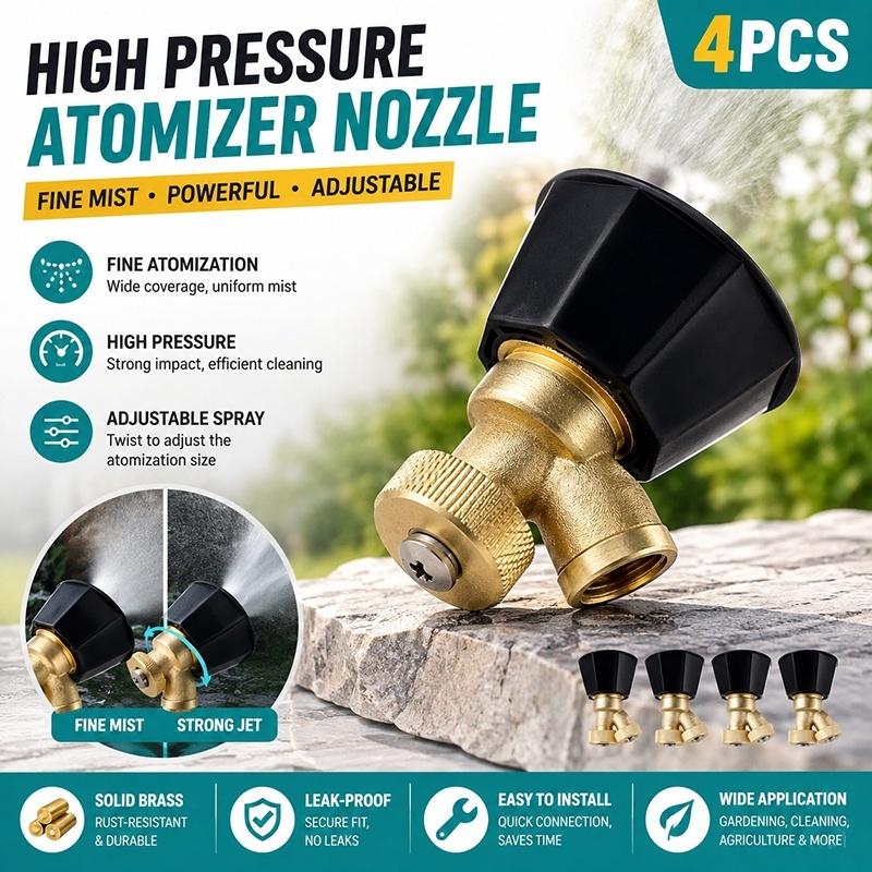 New Adjustable Brass Agricultu - Nozzle Brass recension och pris
