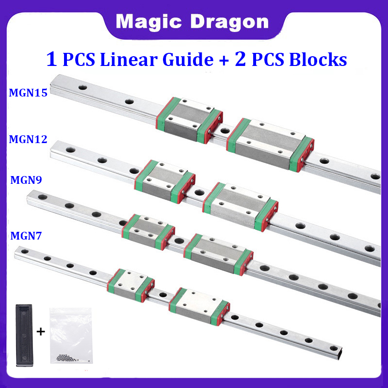 1Pc MGN7 MGN12 MGN15 MGN9 L 10 - Linear Rail Mgn12H Set recension och pris