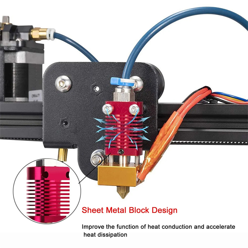 3D Printer Ender 3 Metal J-Hea - Direct Drive Extruder recension och pris