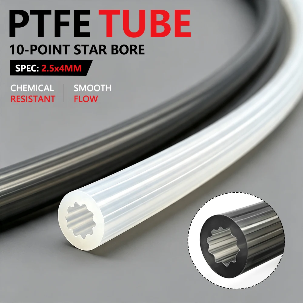 High Temp PTFE Tube 4x2.5mm St - Bowden Tube recension och pris