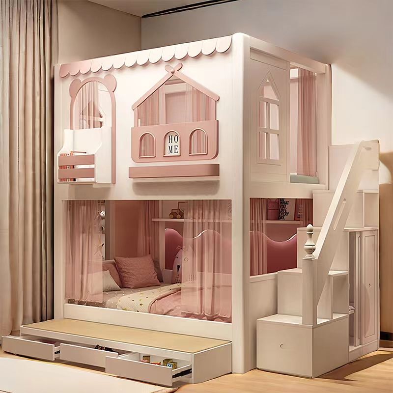 Kids bed girl princess bunk  b - Carriage Bed recension och pris