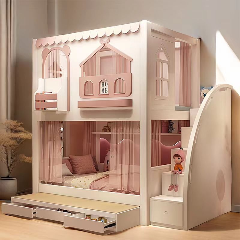 Kids bed girl princess bunk  b - Carriage Bed recension och pris