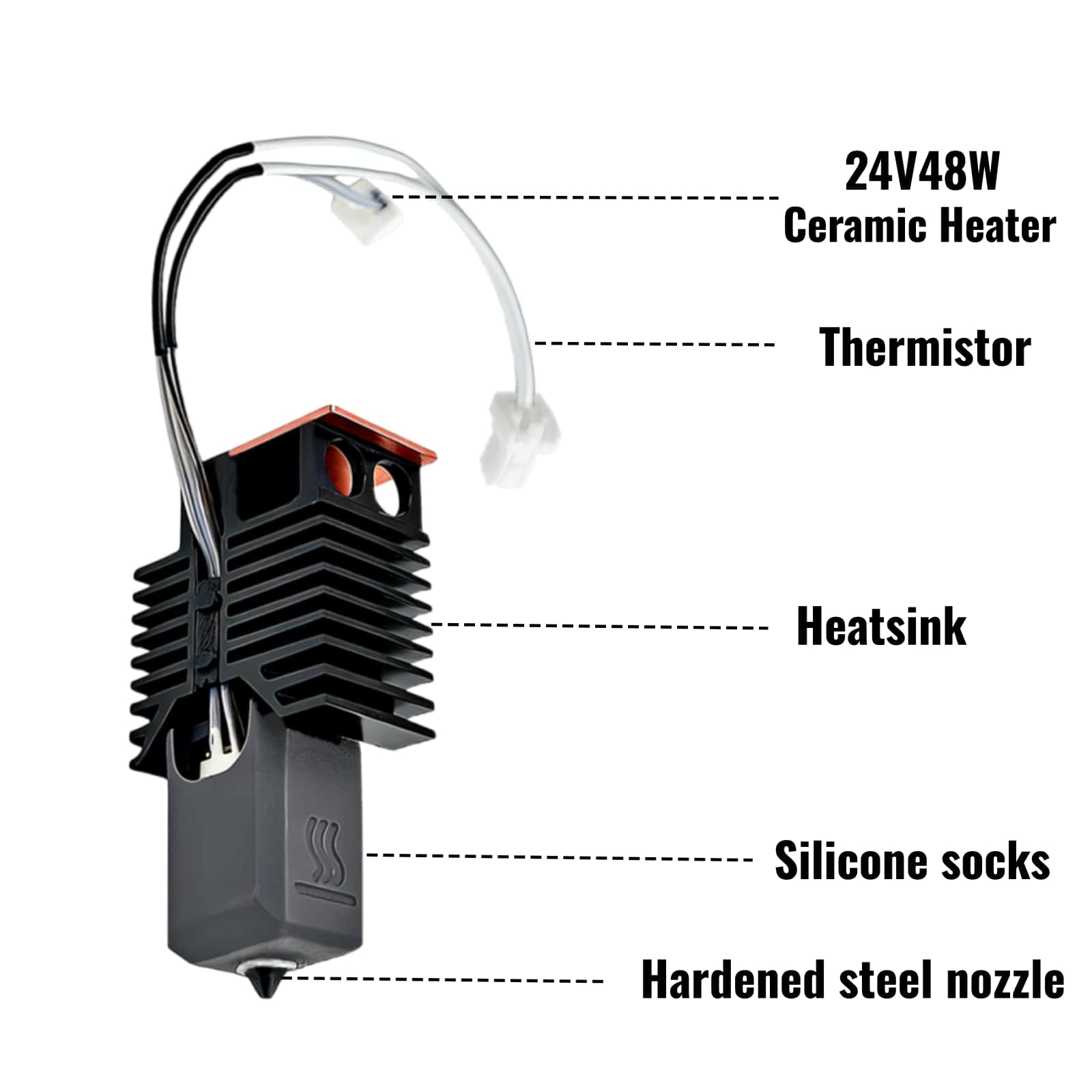 High Flow Hotend For Snapmaker - High Flow Ceramic Hotend recension och pris
