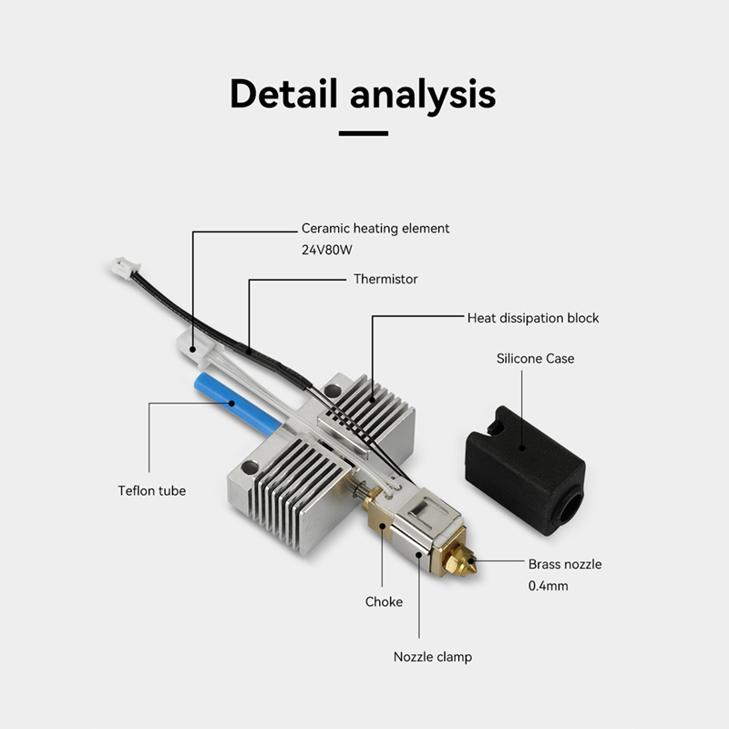 For ELEGOO Neptune 4 Plus 3D P - Hotend Assembly recension och pris