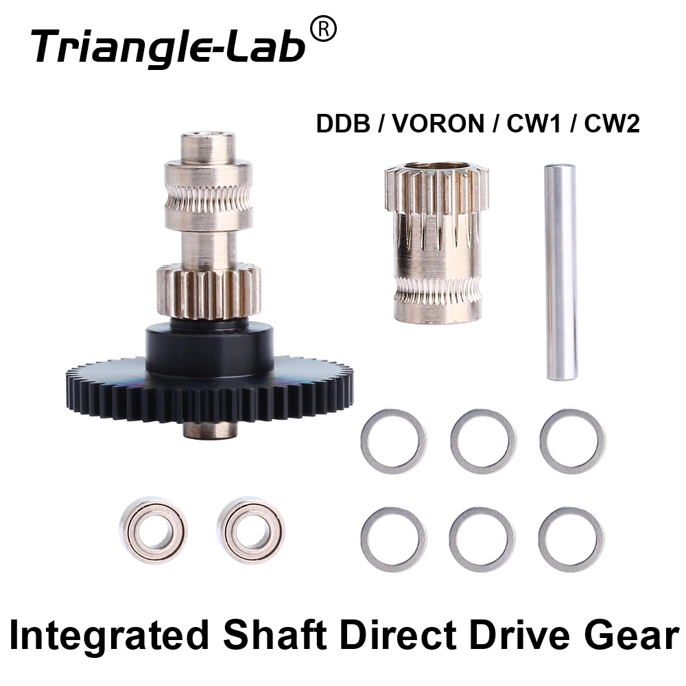 Trianglelab IDG GEAR KIT Integ - Direct Drive Extruder recension och pris