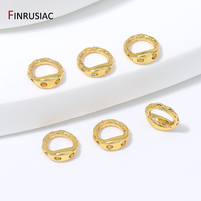 18K Gold Plated Brass Crimp Be - Nozzle Brass recension och pris