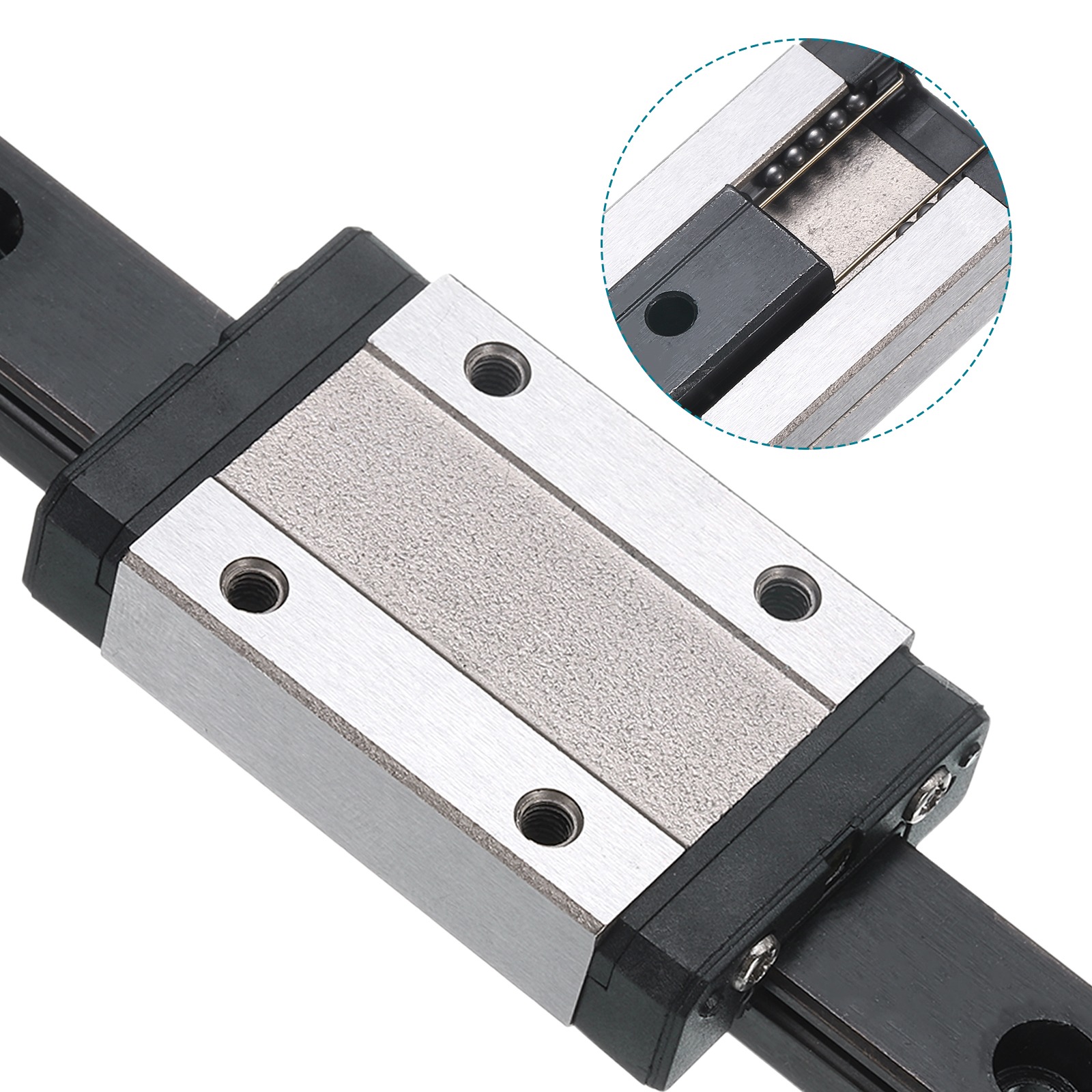 1pcs 15mm MGN15 Black Phosphat - Linear Rail Mgn12H Set recension och pris