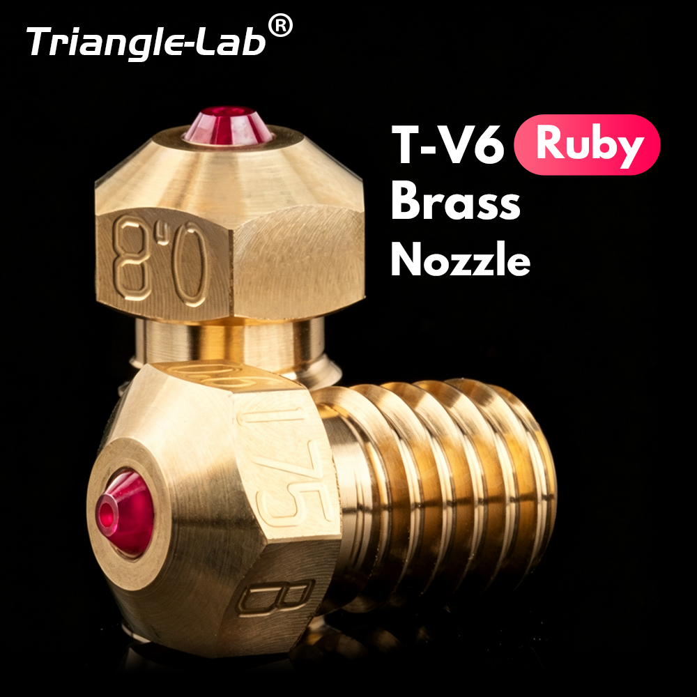 Trianglelab® T-V6 Plated Coppe - Nozzle Tungsten recension och pris