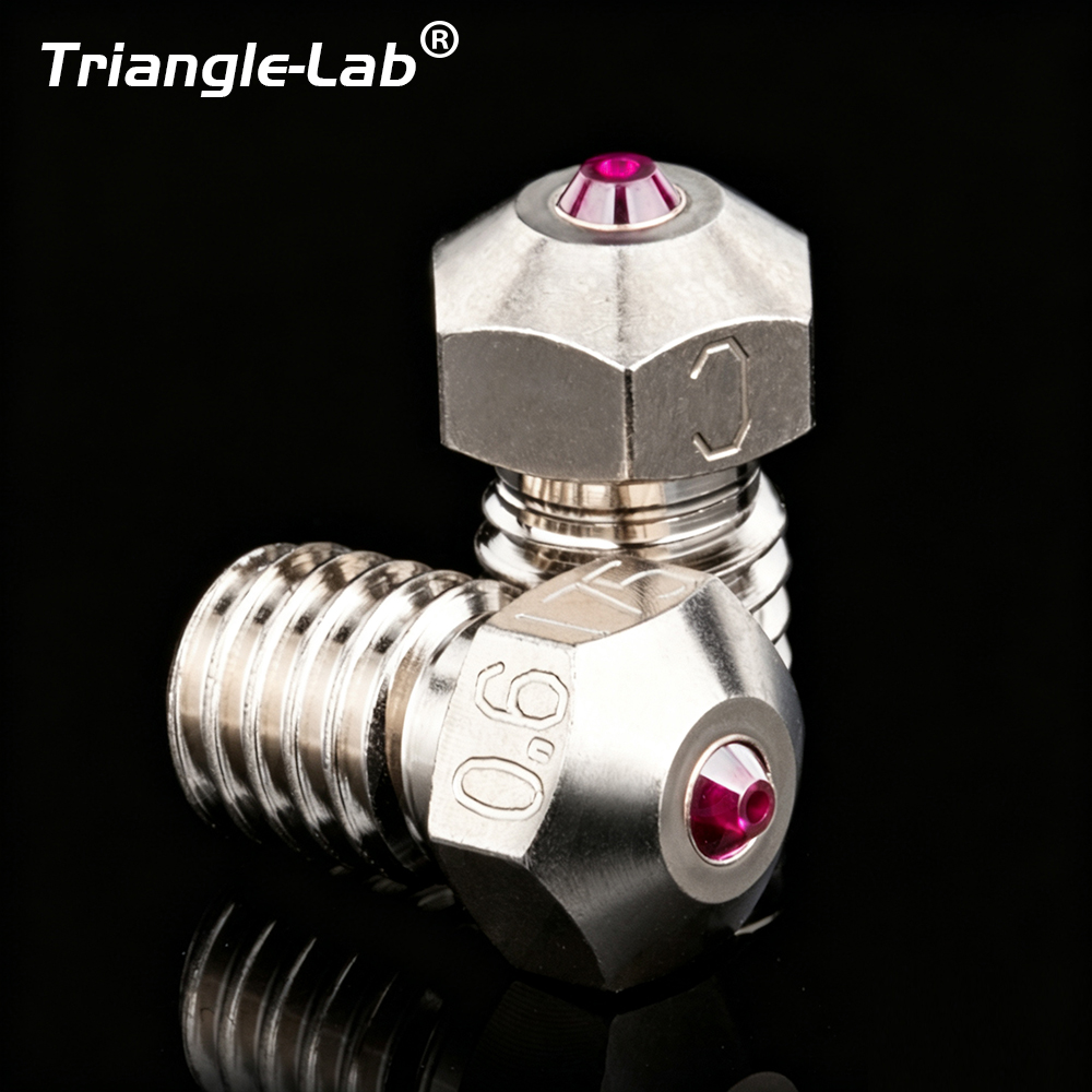 Trianglelab® T-V6 Plated Coppe - Nozzle Tungsten recension och pris