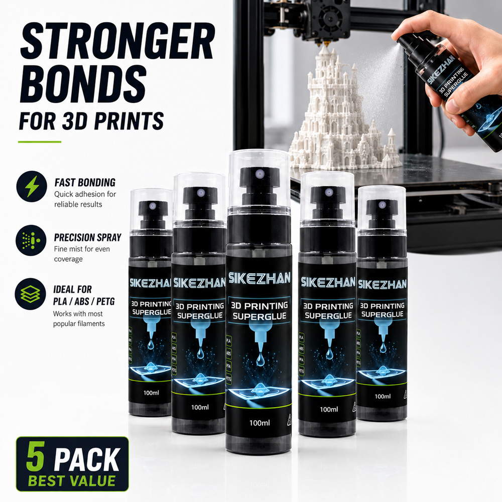 5Pcs 3D Printer Adhesive Spray - Abs Filament recension och pris