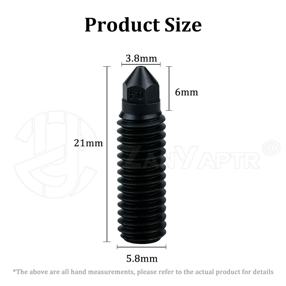 1-5 Pcs Nozzle For Artillery S - Hotend 0.4Mm recension och pris