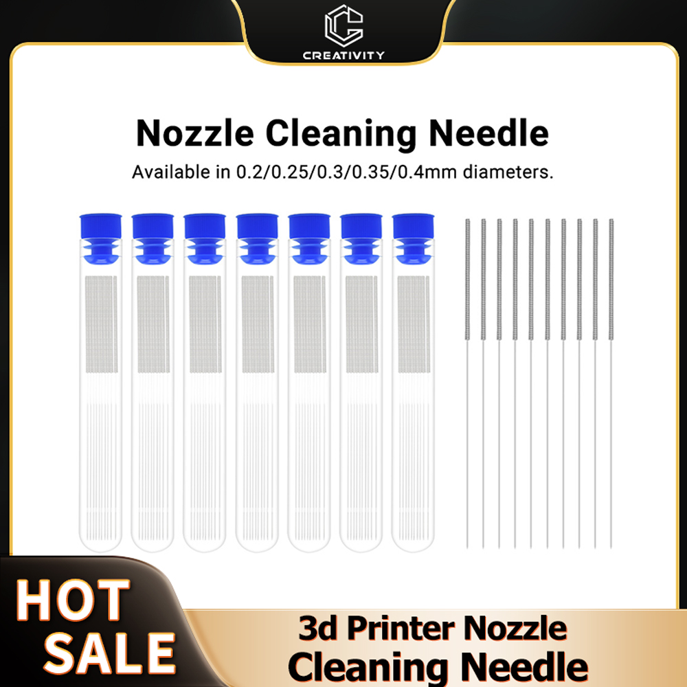 10PC Nozzle Cleaning Needle 0. - Hotend 0.4Mm recension och pris