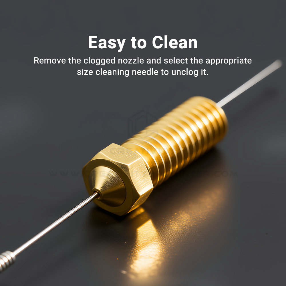 10PC Nozzle Cleaning Needle 0. - Hotend 0.4Mm recension och pris