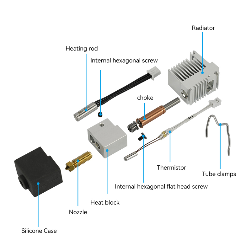 For Anycubic Kobra 3 Hotend ki - Hotend 0.4Mm recension och pris