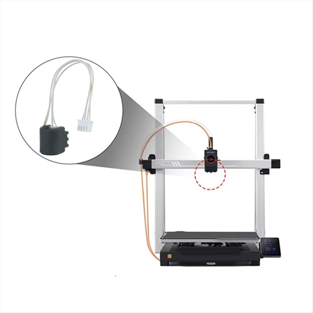 A59E 2Pcs for 3 Max Hotend Ass - Hotend Assembly recension och pris