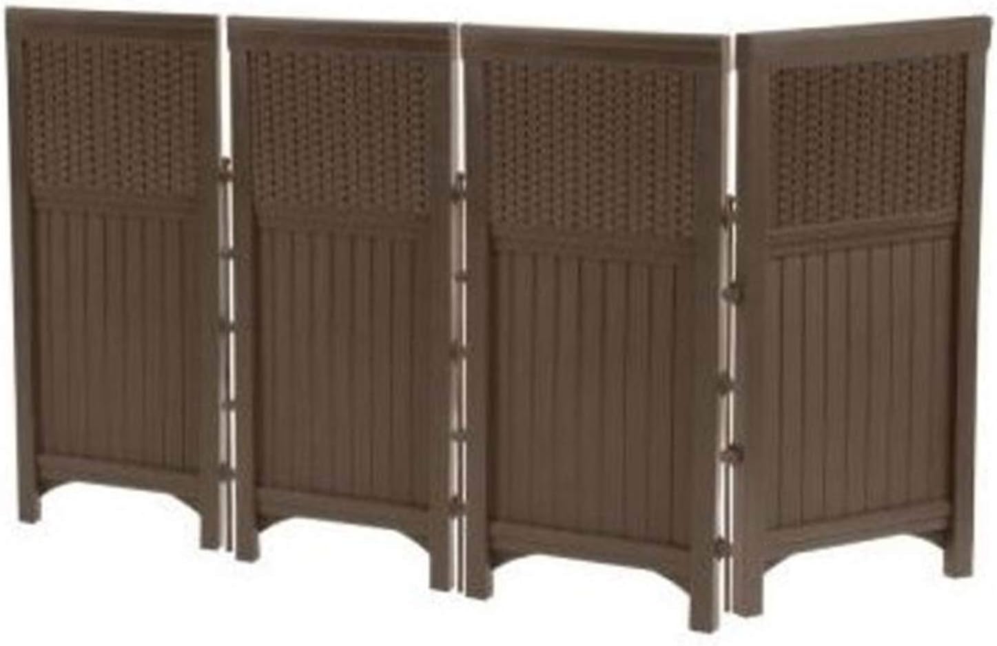 4 Freestanding Wicker Resin Re - Resin recension och pris