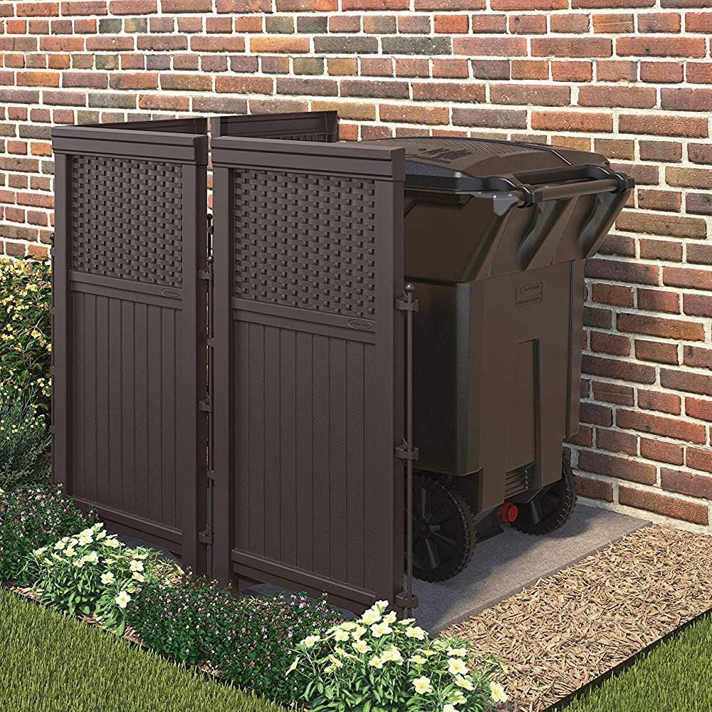 4 Freestanding Wicker Resin Re - Resin recension och pris