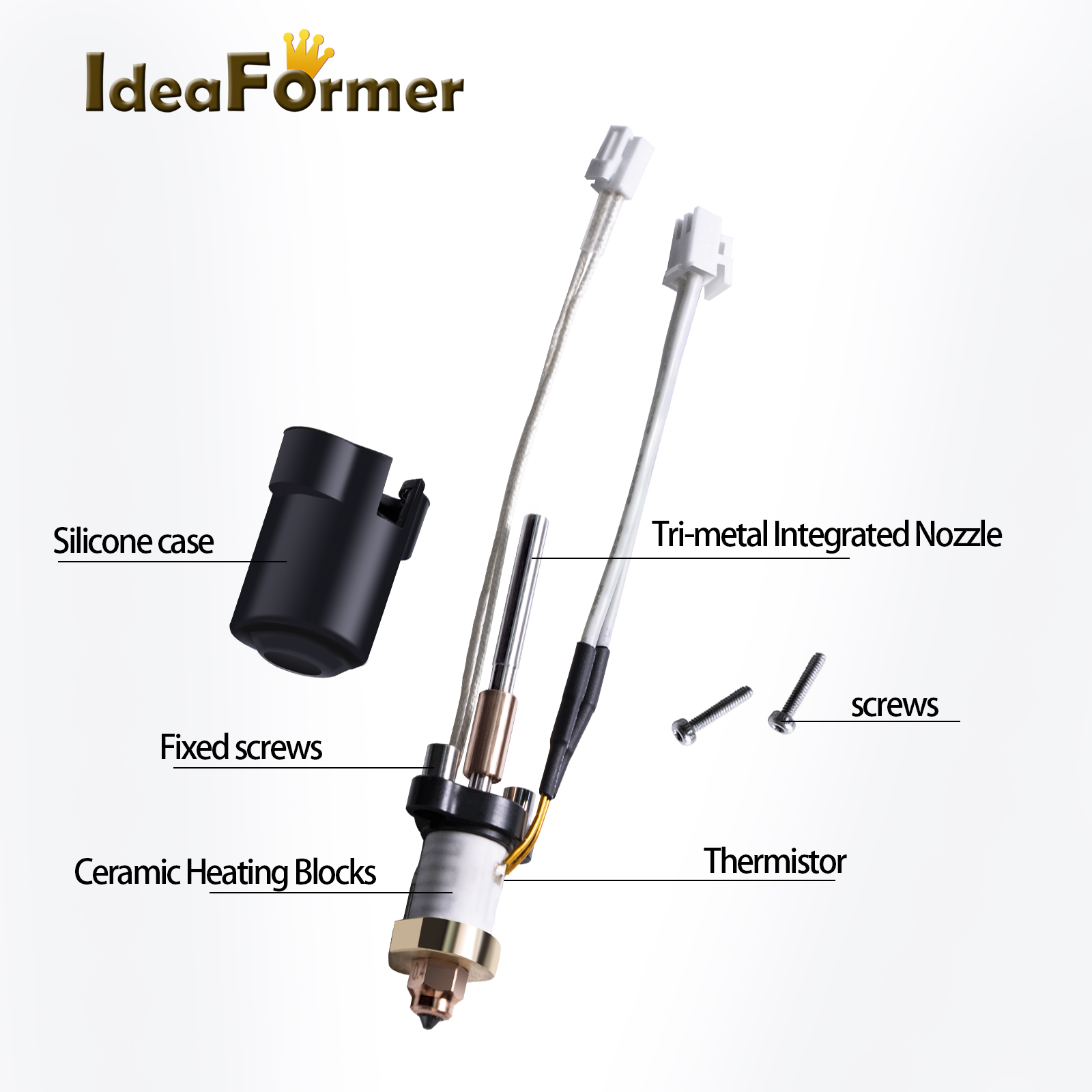 Ender-3 V3 Sprinkler Head Kit  - High Flow Ceramic Hotend recension och pris
