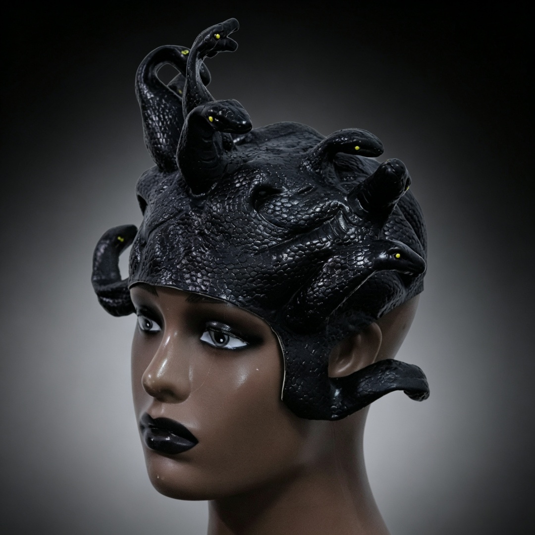 Medusa Latex Wig Mask, Horror  - Cobra Extruder recension och pris