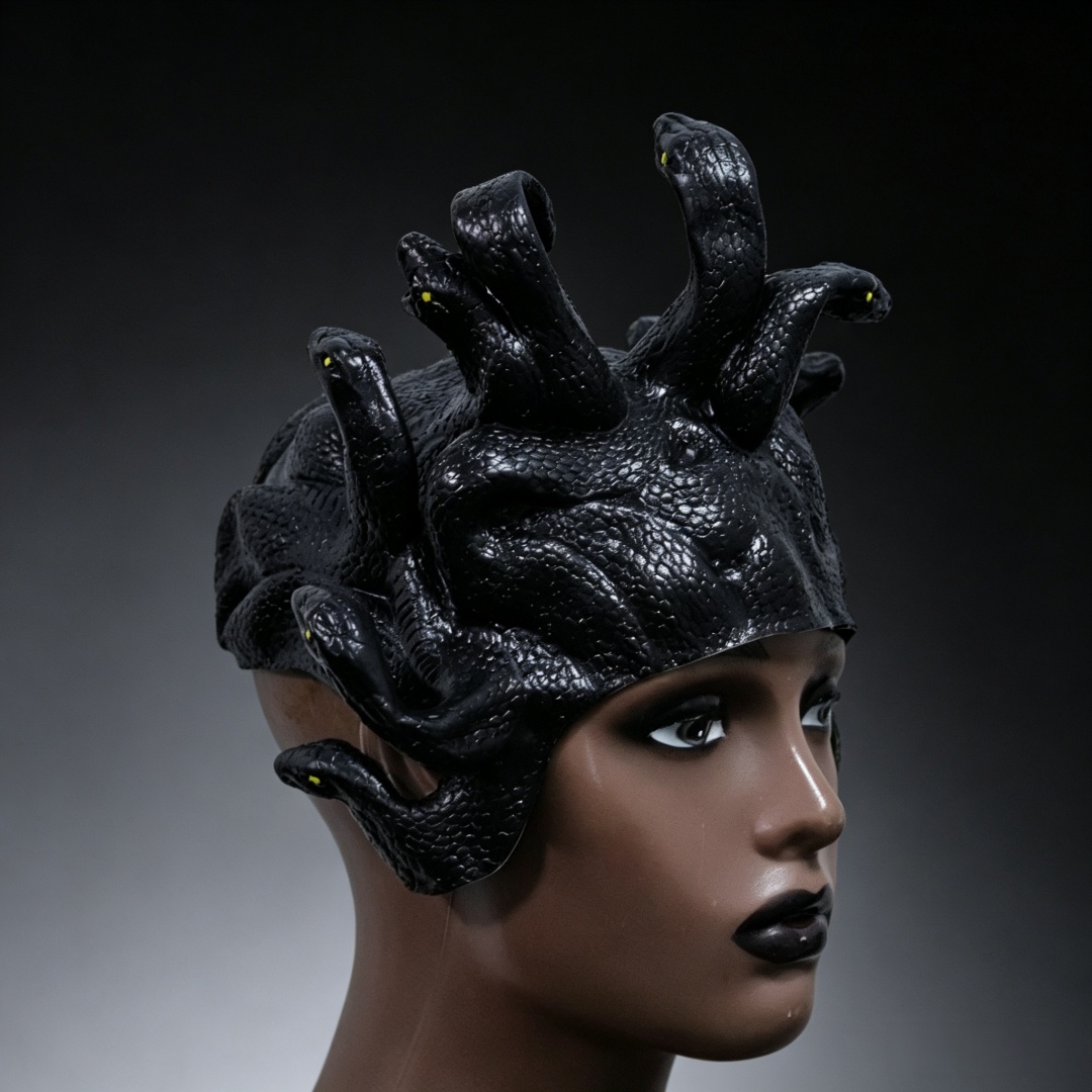 Medusa Latex Wig Mask, Horror  - Cobra Extruder recension och pris