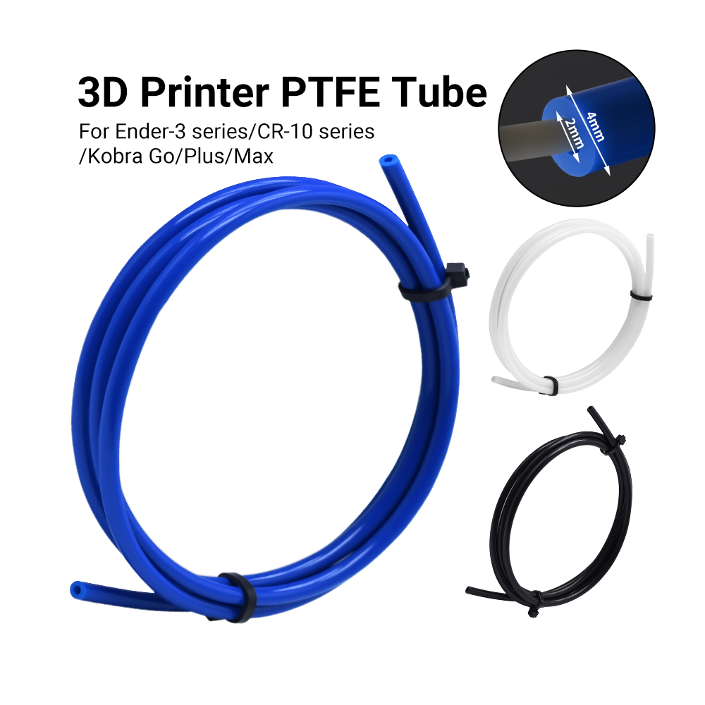 1M PTFE Tube 2x4mm MK8 Hot End - Bowden Tube recension och pris