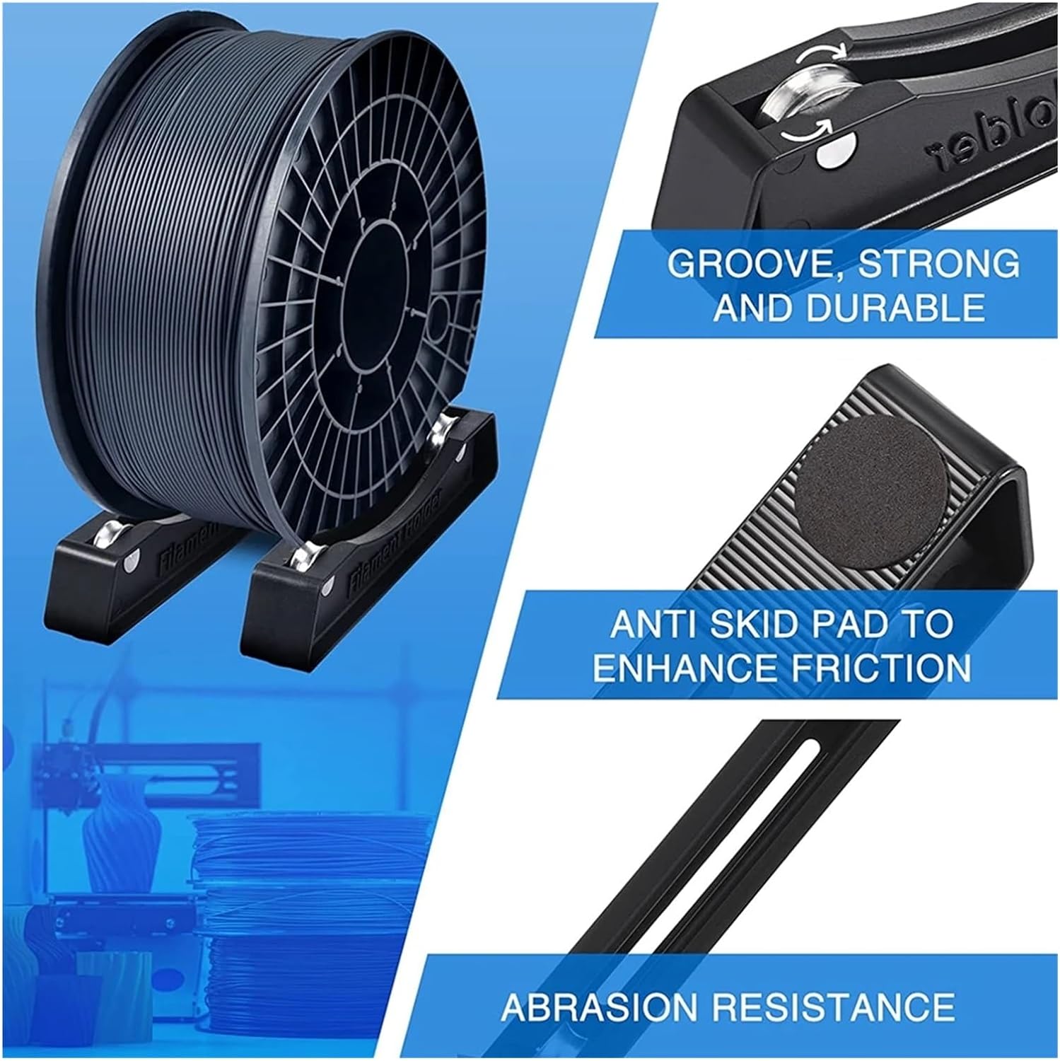1KG Filament Spool Holder Bear - Abs Filament recension och pris