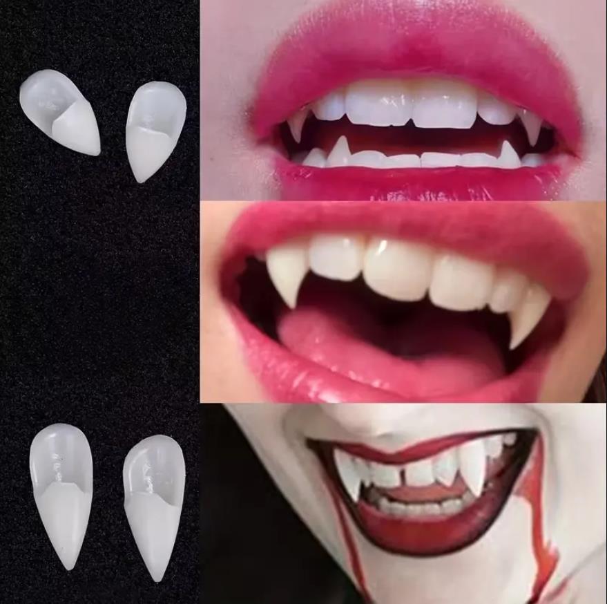 Halloween Vampire Fangs Set, R - Resin recension och pris