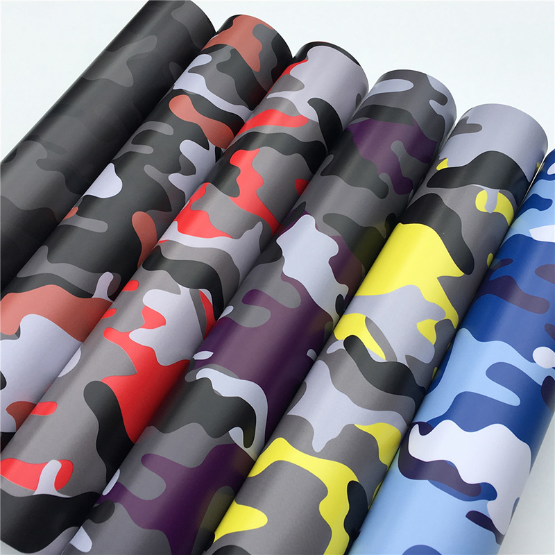 NEW Camouflage Vinyl Wrap Car  - Fep Film recension och pris