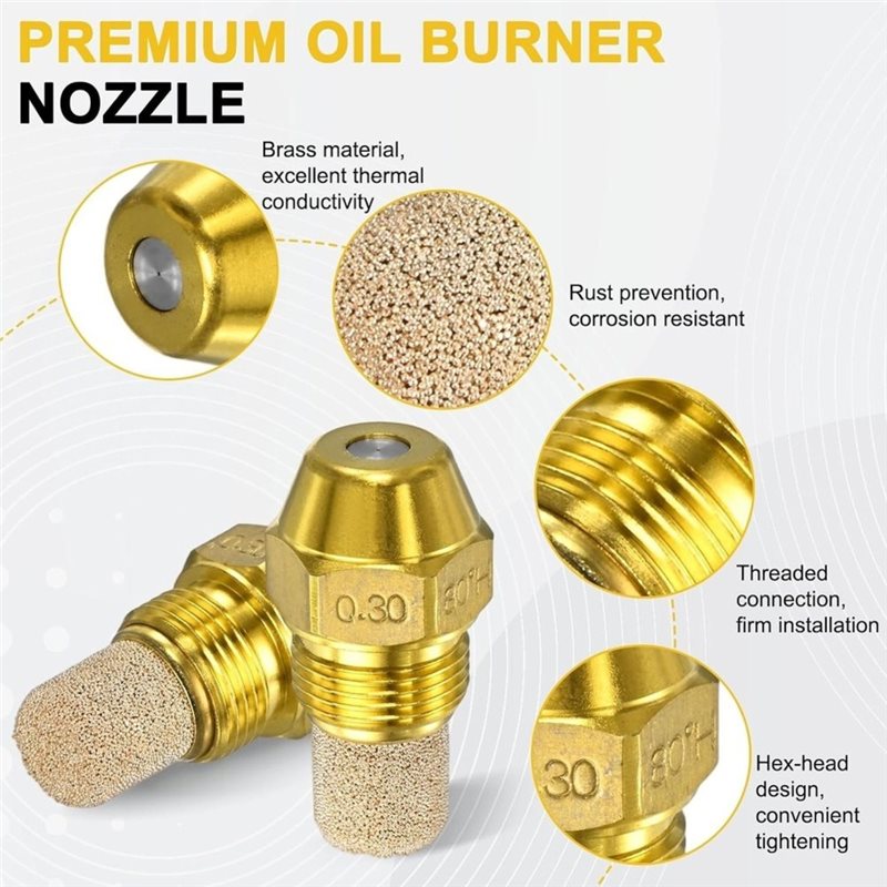 VELIF-Universal Yellow Brass 0 - Nozzle Brass recension och pris
