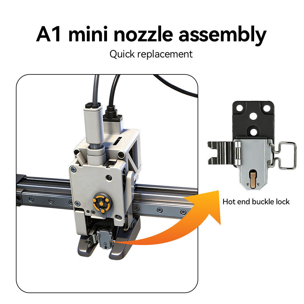 For Bambu Lab A1/A1 Mini Hoten - Hotend Assembly recension och pris