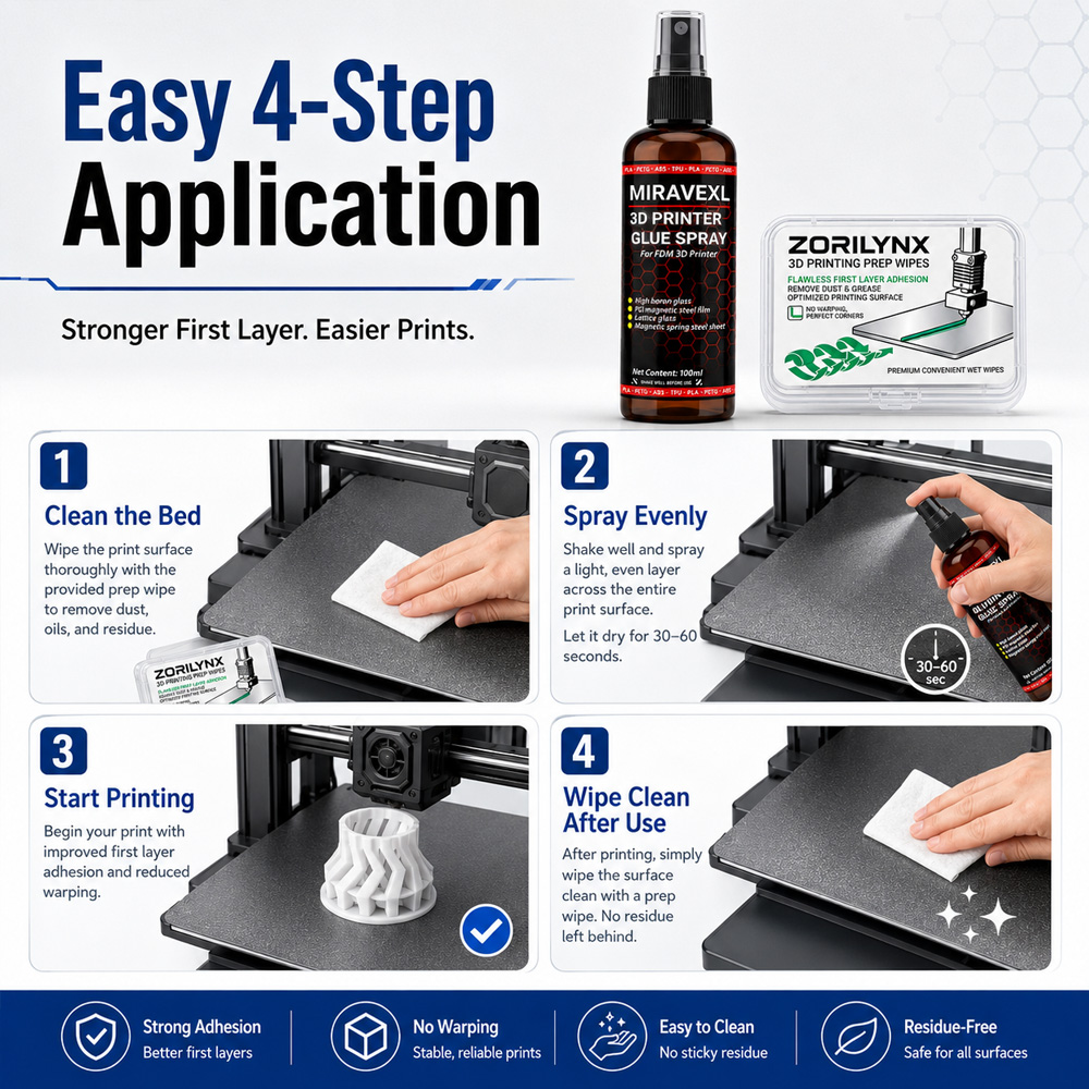 Anti-Warping 3D Printer Glue S - Abs Filament recension och pris